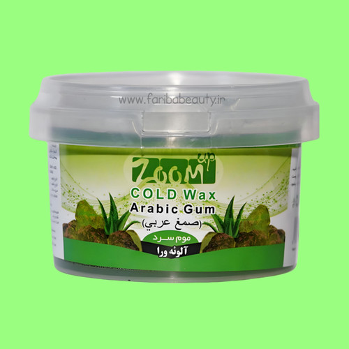 صمغ عربی حاوی عصاره آلوئه ورا زوم آپ (موم عربی)